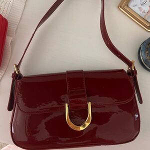 Cherry red purse